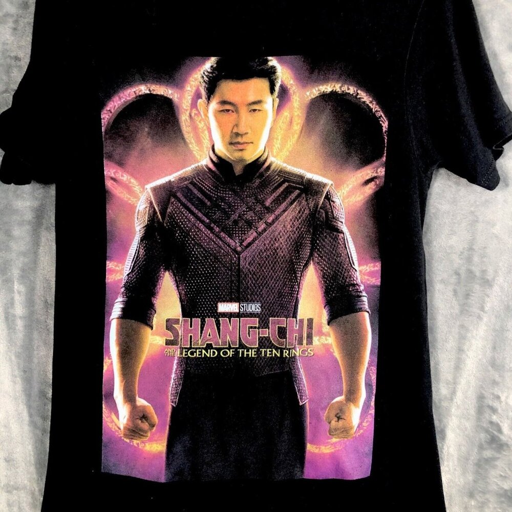 Men's Marvel Shang-Chi and the Legend of the Ten Rings Logo T-Shirt - Picture 3 of 8